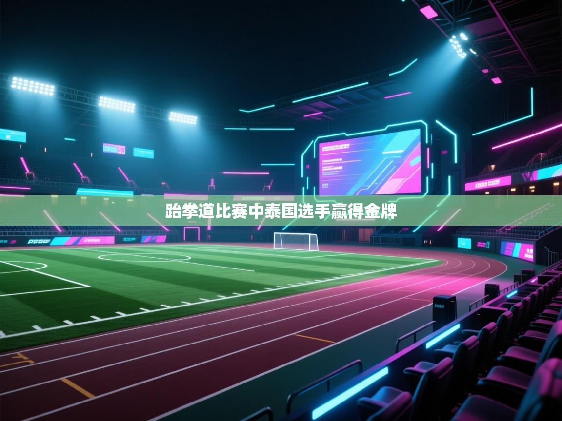 跆拳道比赛中泰国选手赢得金牌  第2张