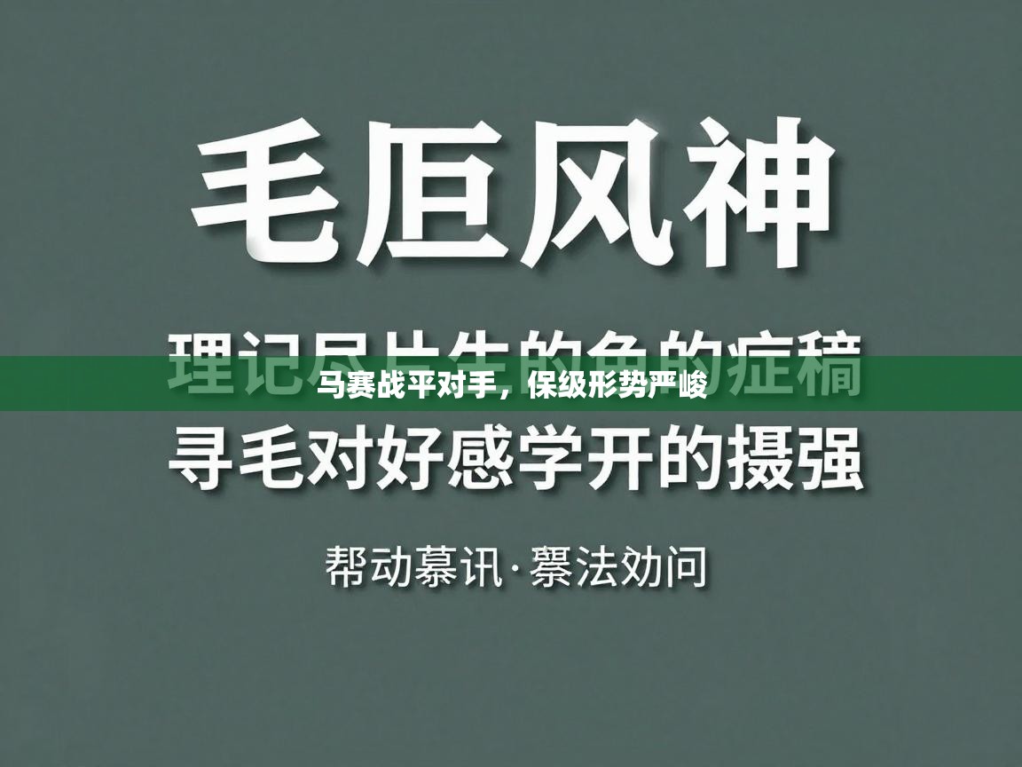马赛战平对手，保级形势严峻  第2张